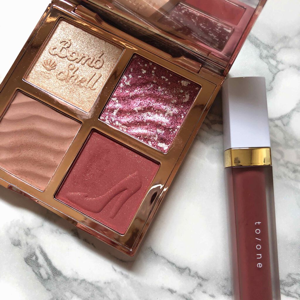 Bombshell - Perfectionist Sculpting Palette/JUNO & CO./パウダーチークを使ったクチコミ（3枚目）