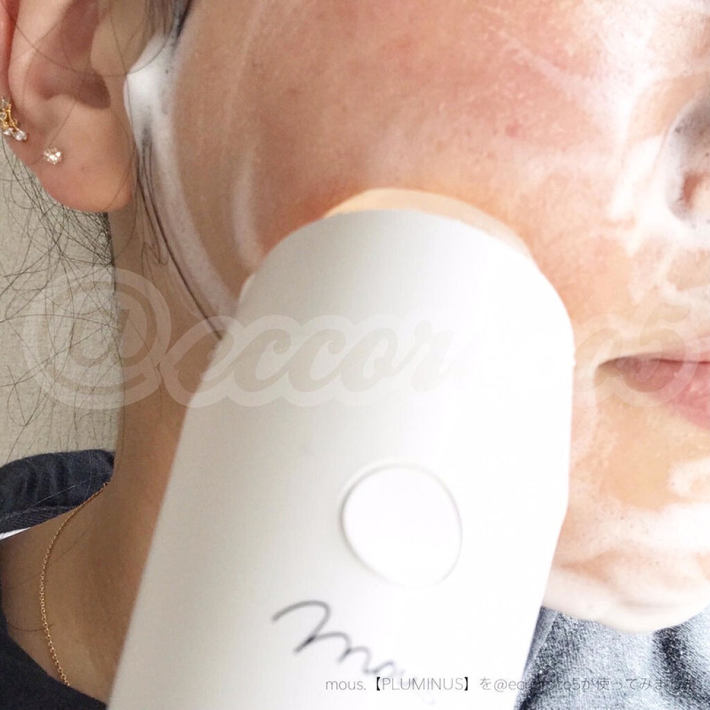 PLUMINUS/mous./美顔器・マッサージを使ったクチコミ（2枚目）