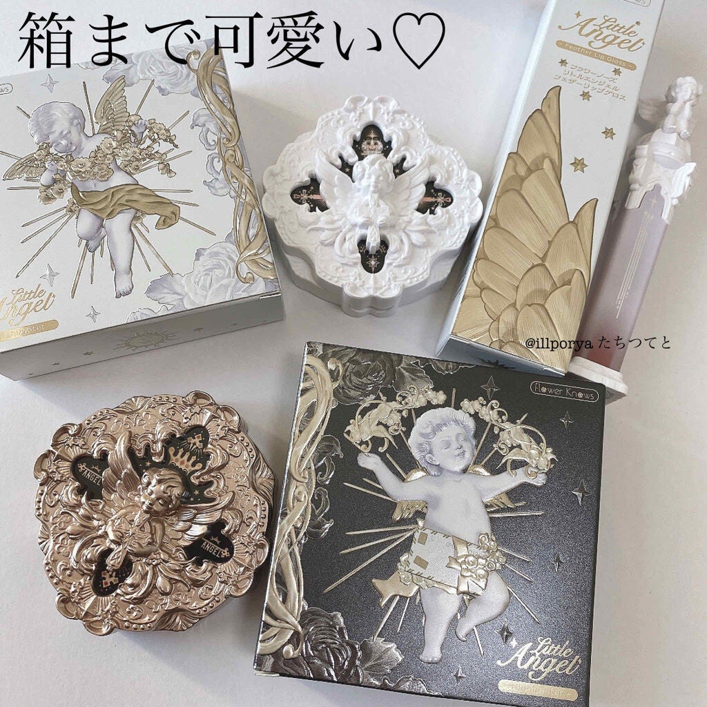 リトルエンジェルフェザーマットリップ/FlowerKnows/口紅を使ったクチコミ(2枚目)