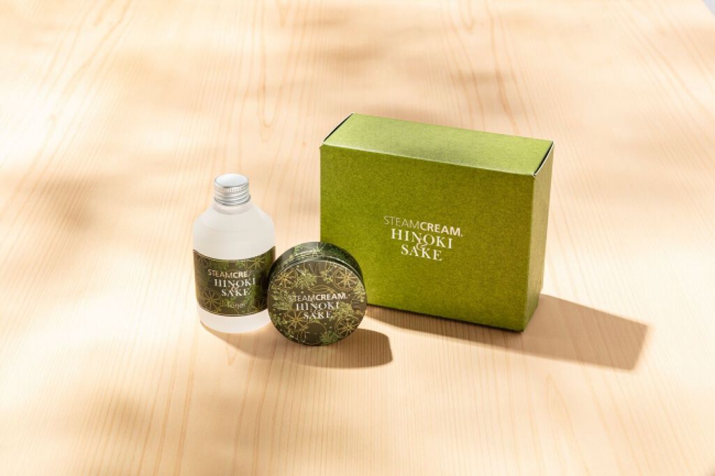 STEAMCREAM スチームクリーム ひのき＆酒 スペシャルキット