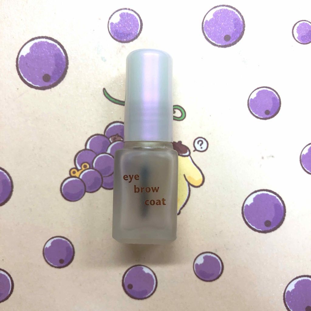 エバビレーナ アイブローコート/DAISO/アイブロウコートを使ったクチコミ（1枚目）
