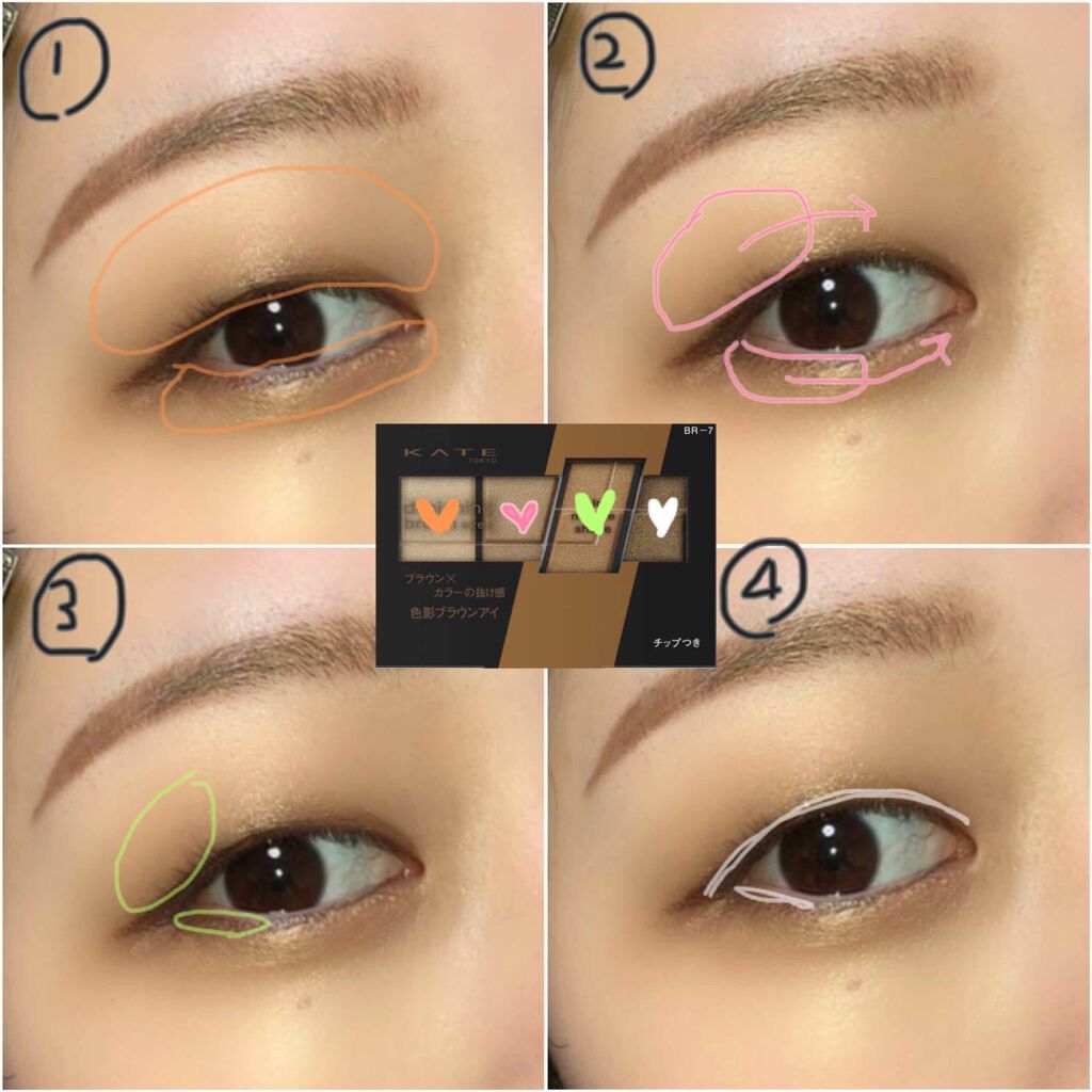 ノーズ＆アイブロウパウダー/CEZANNE/パウダーアイブロウを使ったクチコミ（2枚目）