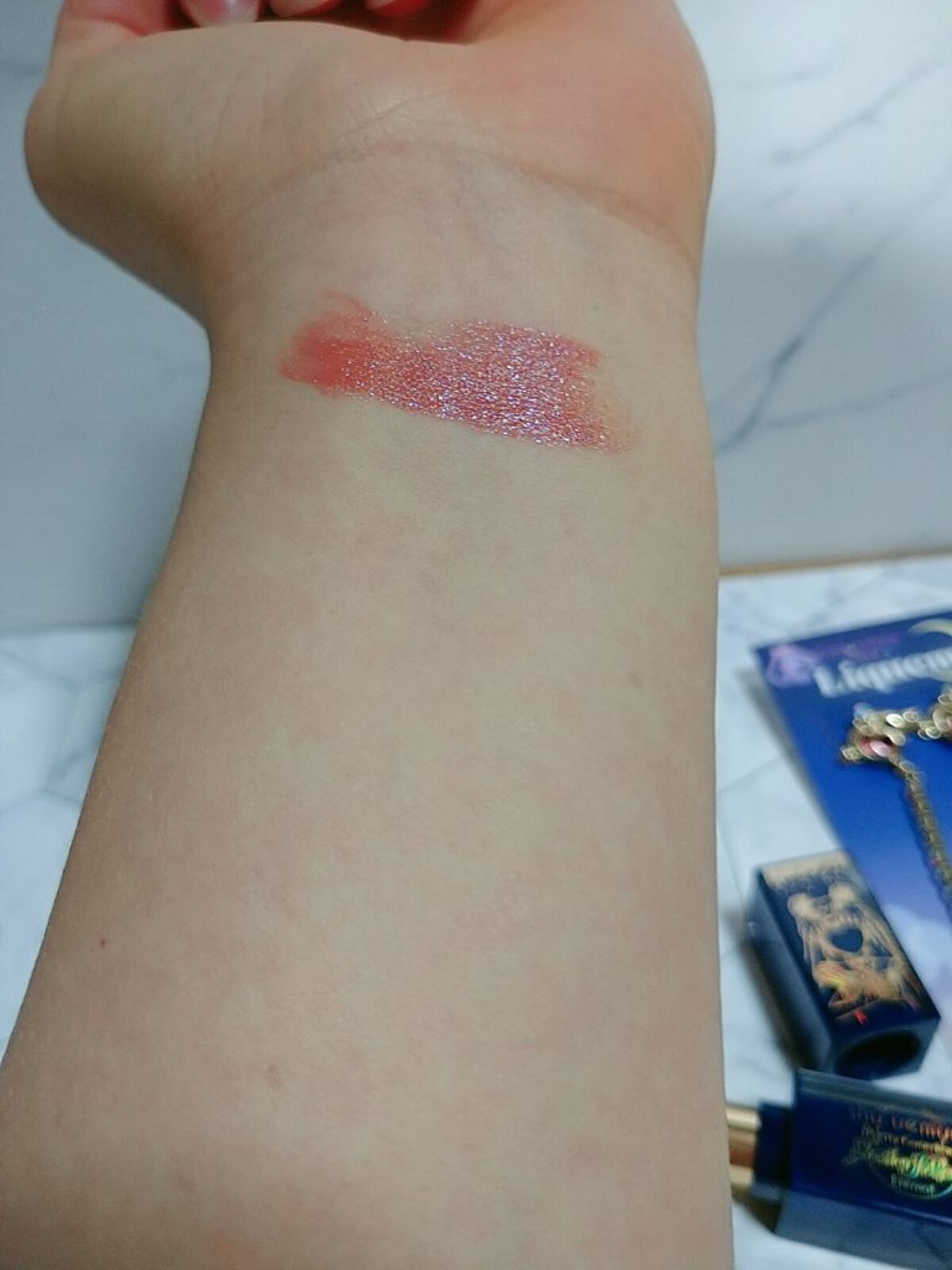 ルージュ アンリミテッド アンプリファイド/shu uemura/口紅を使ったクチコミ（2枚目）