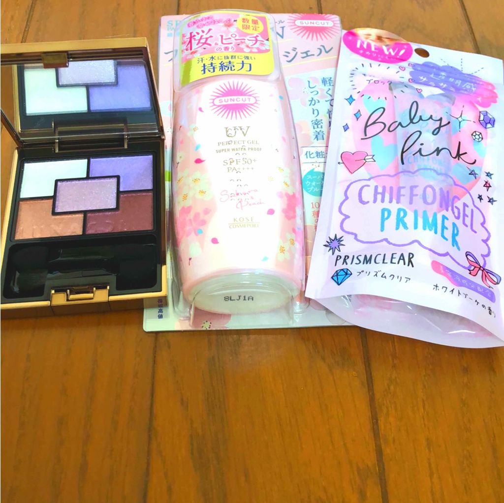 フレグランスUV パーフェクトジェル 桜＆ピーチの香り/サンカット®/日焼け止め・UVケアを使ったクチコミ（1枚目）