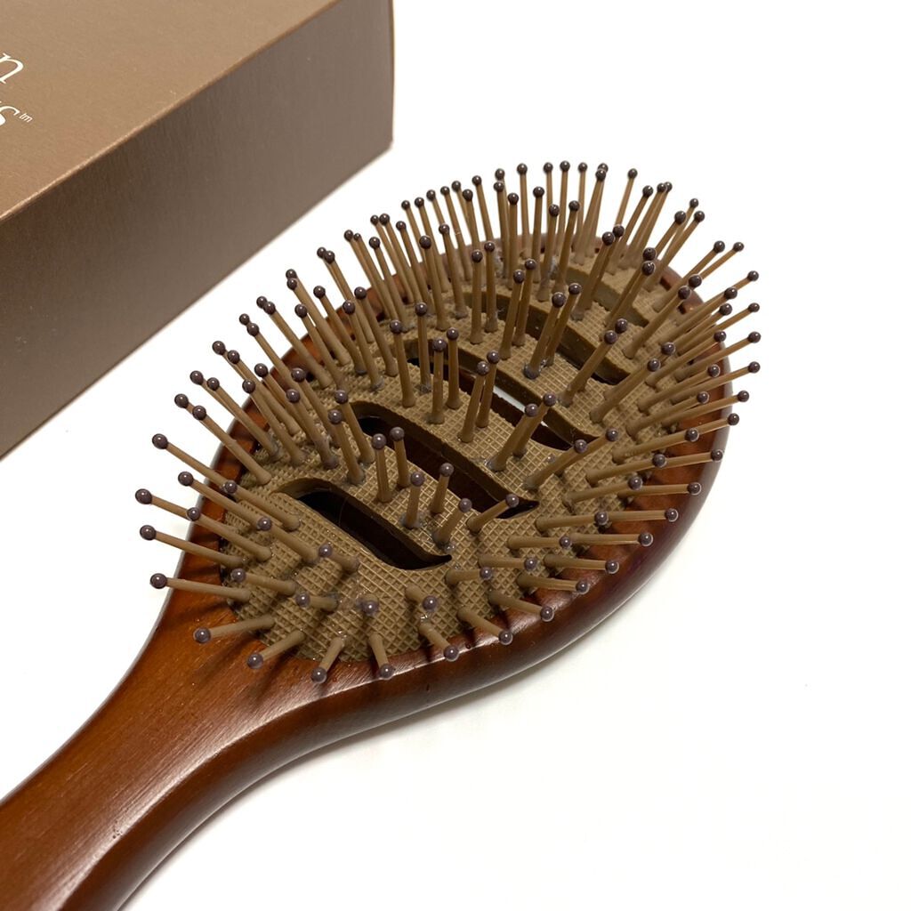 ベントパドルブラシ/john masters organics/ヘアブラシを使ったクチコミ（2枚目）