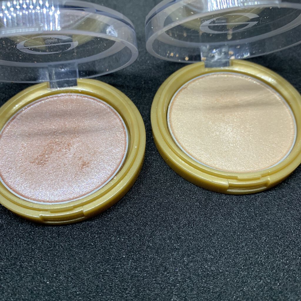 シャイニーシャドウ N SI07 ブリスフルゴールド/excel/単色アイシャドウを使ったクチコミ（2枚目）