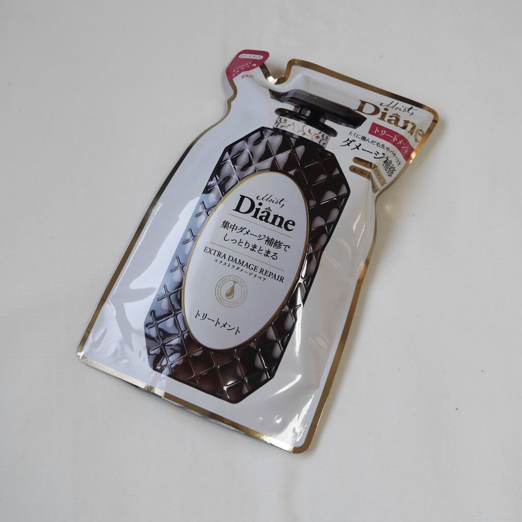 パーフェクトビューティ モイストダイアン エクストラダメージリペア シャンプー/トリートメント トリートメント詰め替え用330ml/ダイアン/市販シャンプーを使ったクチコミ（1枚目）
