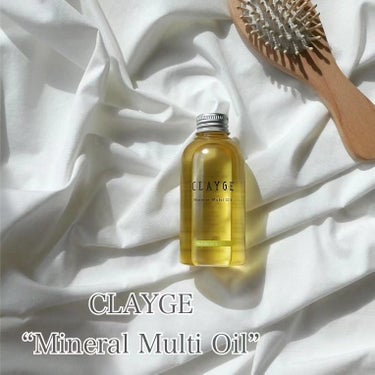 CLAYGE ミネラルマルチオイル フローラル＆パチュリのクチコミ「.
.
.
CLAYGE
『Mineral Multi Oil』
.
.
.
香りを纏うマルチ.....」（1枚目）