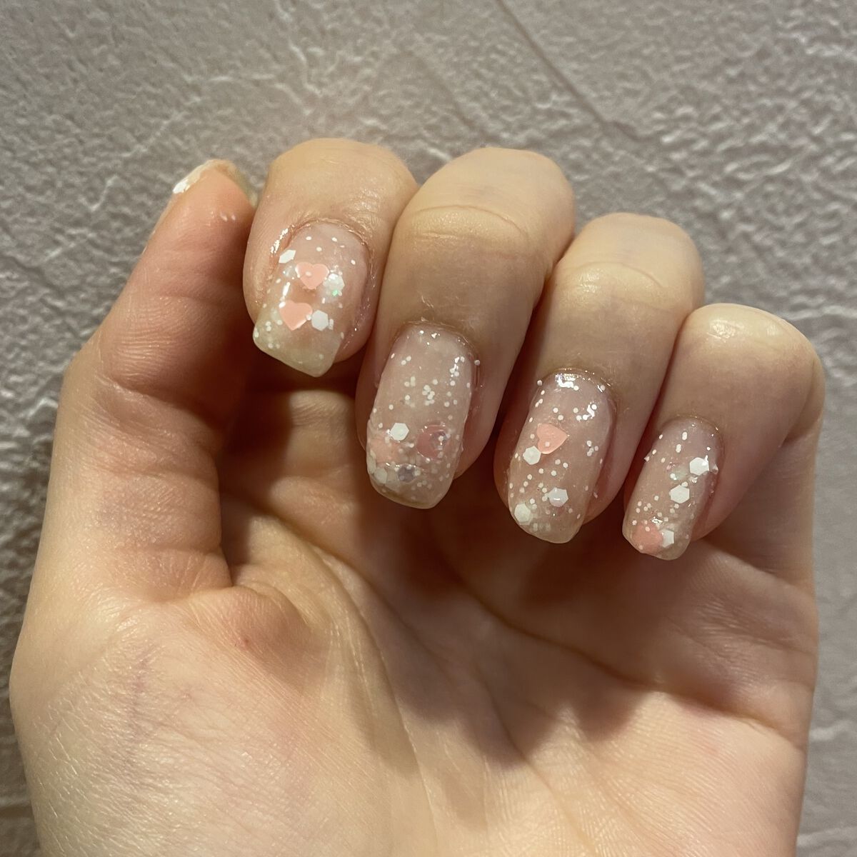 ネイルポリッシュ HM-4V 天使の恋占い/HOMEI/マニキュアを使ったクチコミ（2枚目）