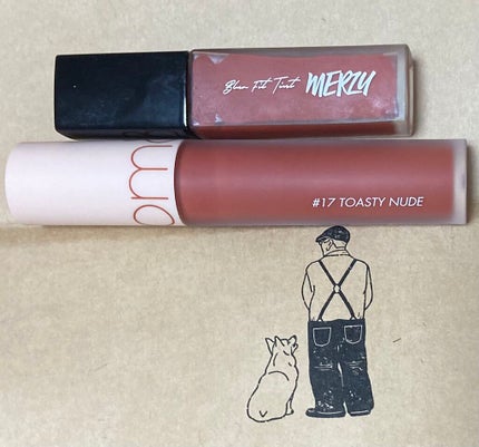 ブラー フィット ティント/MERZY/リップティントを使ったクチコミ(1枚目)