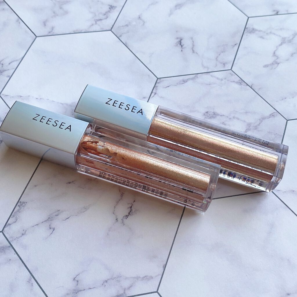 ダイヤモンドシリーズ 星空リキッドアイシャドウ/ZEESEA/リキッドアイシャドウを使ったクチコミ（1枚目）