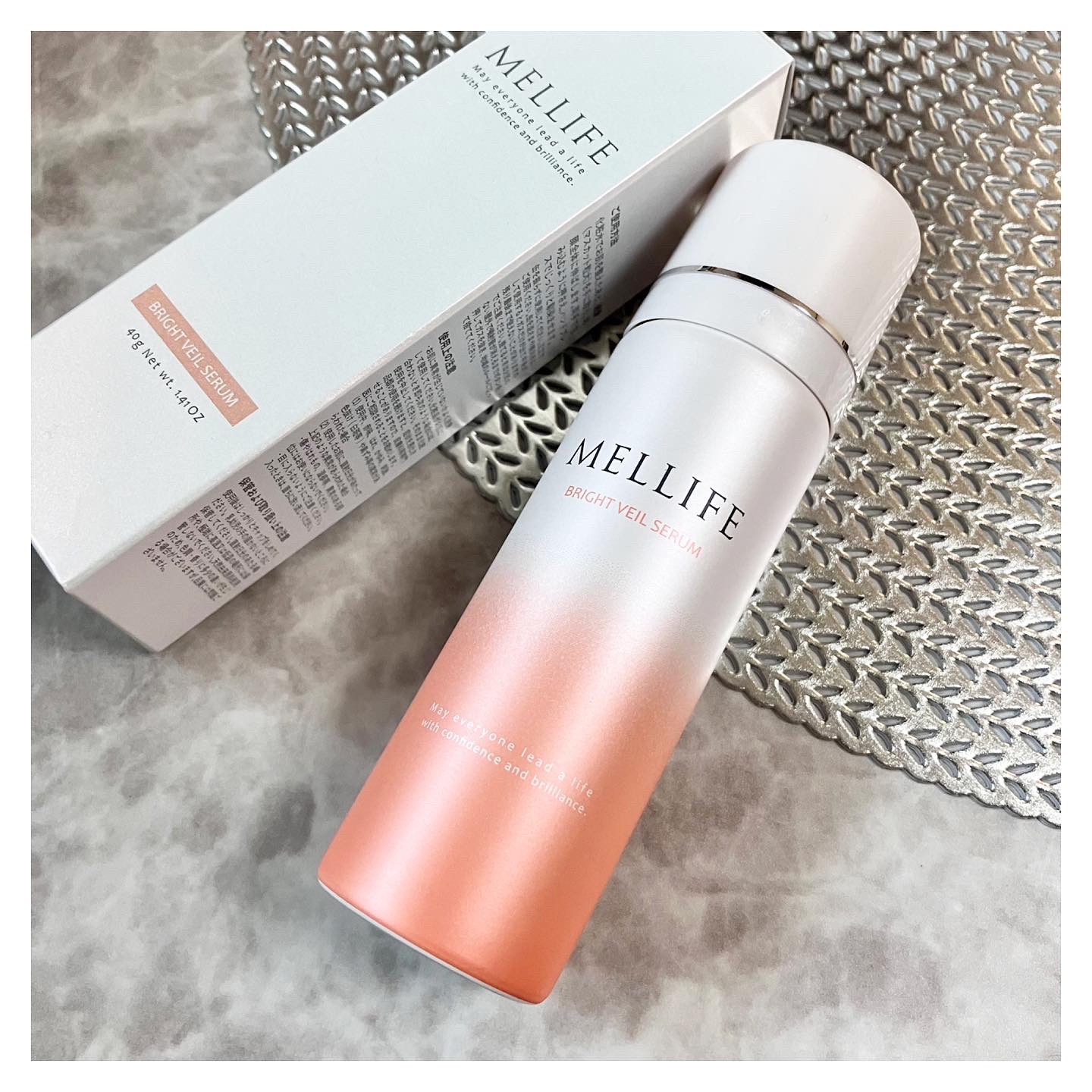 BRIGHT VEIL SERUM/MELLIFE/美容液を使ったクチコミ（2枚目）
