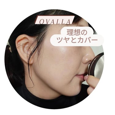 ovalla フコセンテラセラム イン クッションのクチコミ「ovalla
●フコセンテラセラム　イン　クッション

#21Beige
3630円（税込）
.....」（1枚目）