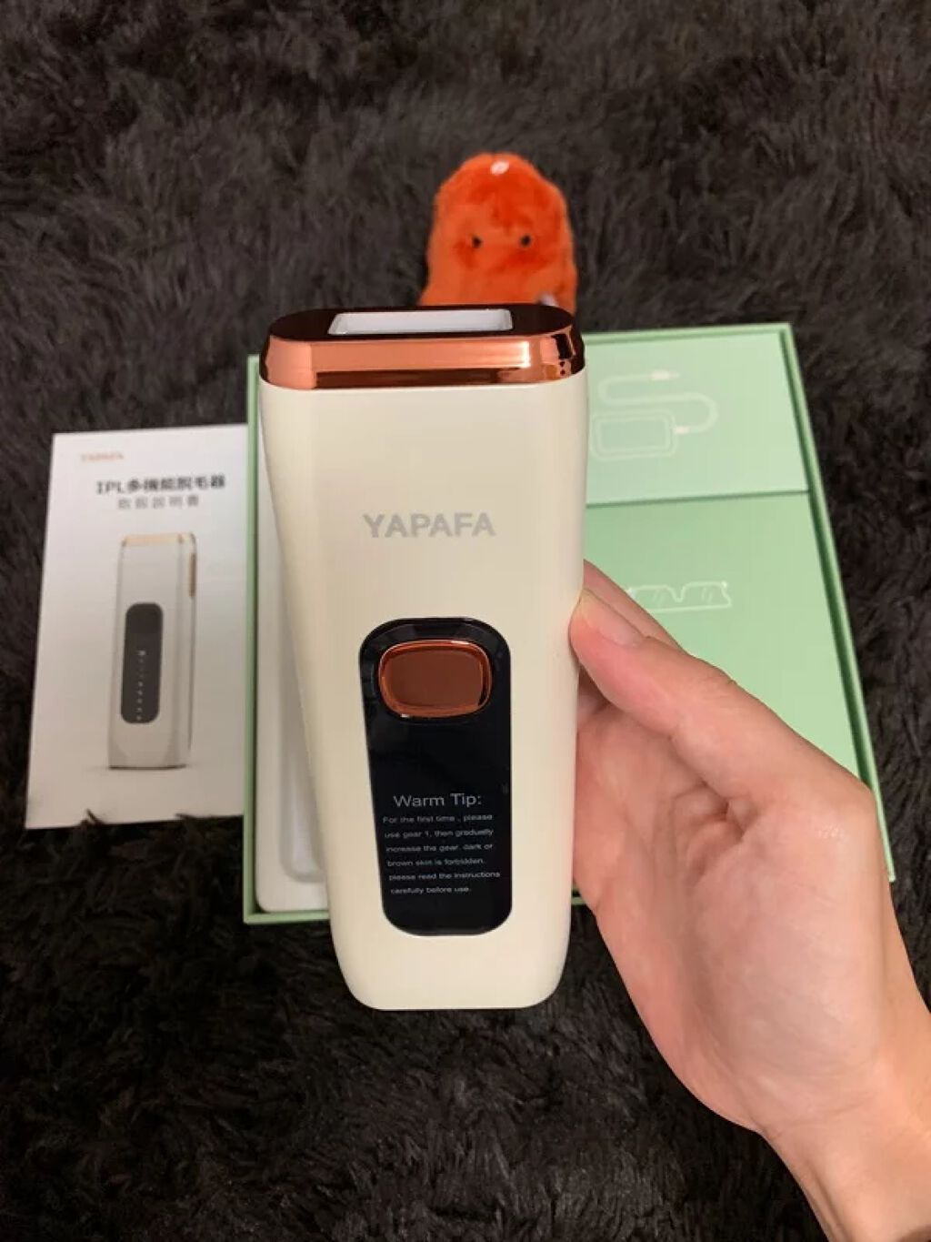 IPL脱毛器/YAPAFA/家庭用脱毛器を使ったクチコミ（1枚目）