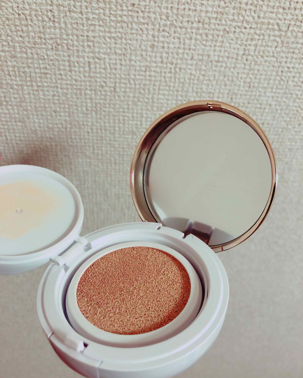 M クッション ファンデーション(モイスチャー)/MISSHA/クッションファンデーションを使ったクチコミ（1枚目）