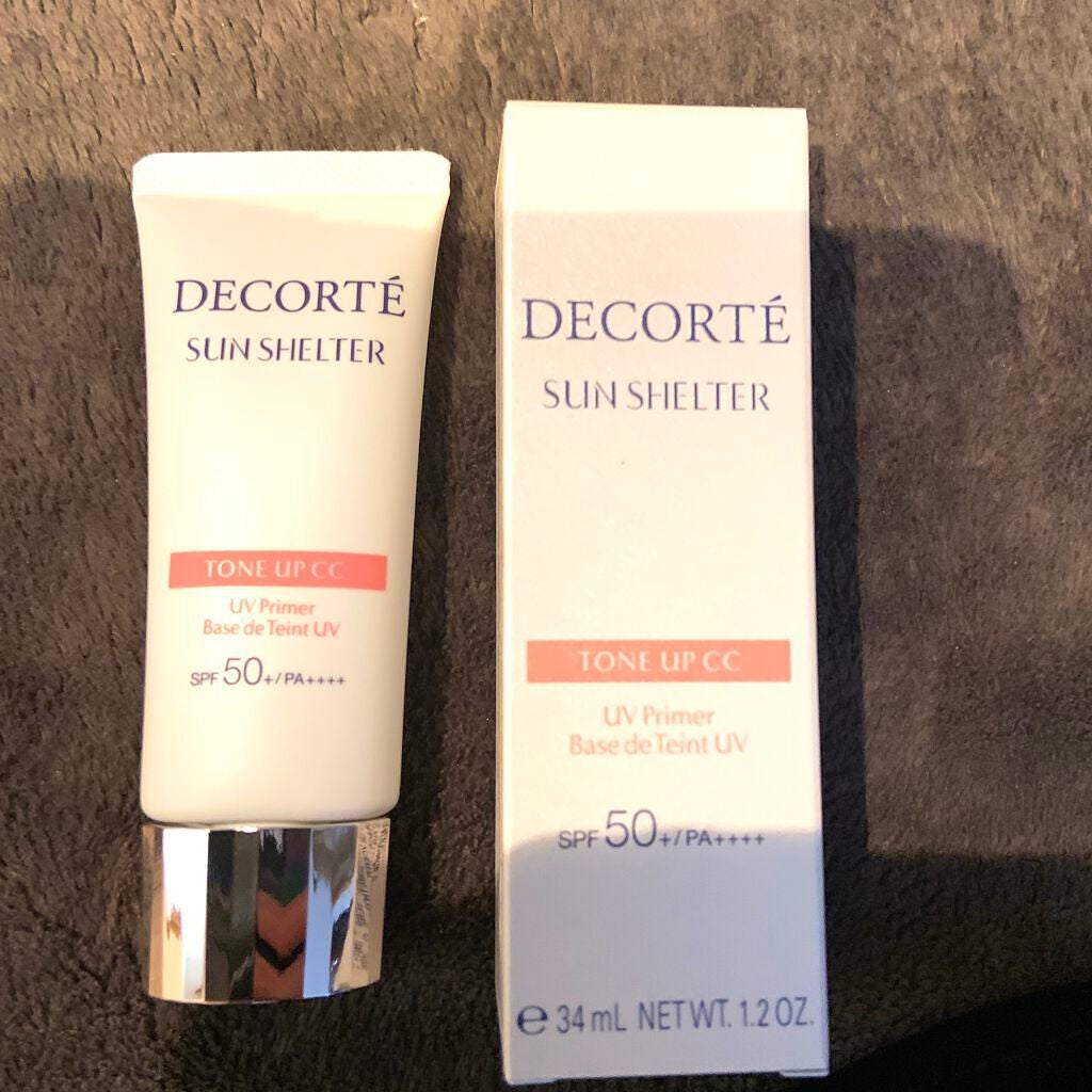 サンシェルター トーンアップCC/DECORTÉ/CCクリームを使ったクチコミ(1枚目)