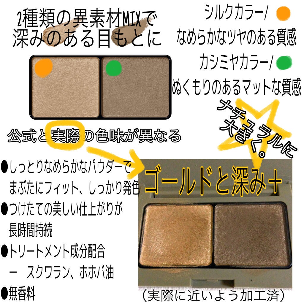 エテュセ アイエディション(カラーパレット)/ettusais/アイシャドウパレットを使ったクチコミ(2枚目)