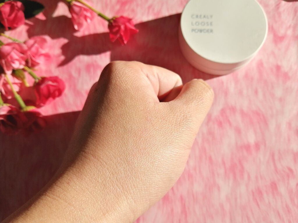 クリアリールースパウダー/ソンティコスメティック/ルースパウダーを使ったクチコミ(5枚目)