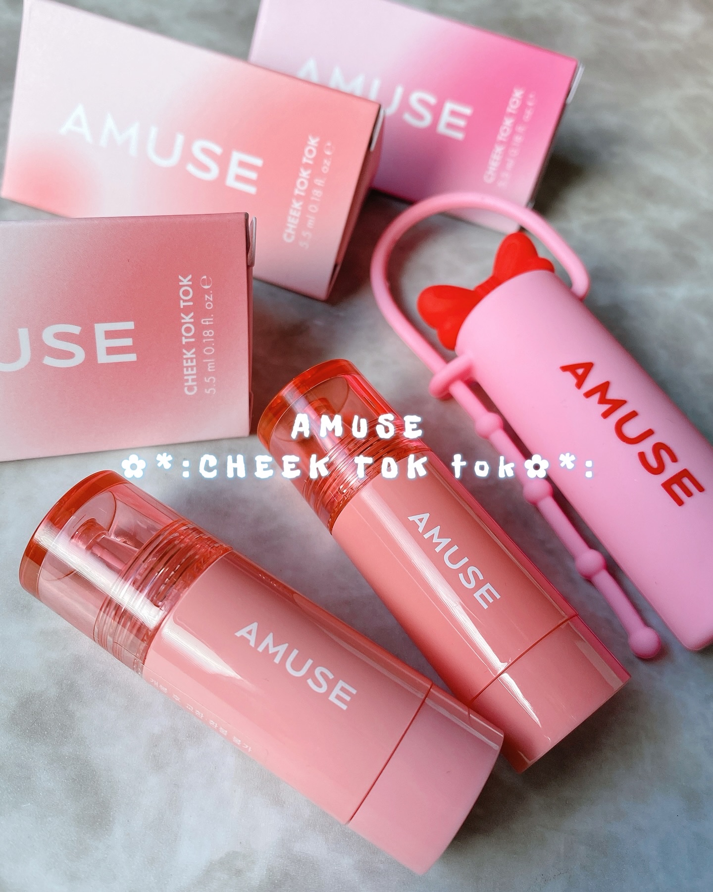 チークトクトク/AMUSE/リキッドチークを使ったクチコミ（1枚目）
