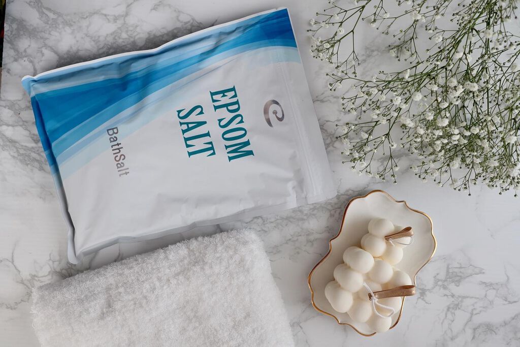 Epsom Salt (エプソムソルト) 国産(岡山県産)/EARTH CONSCIOUS (アースコンシャス)/無機塩系入浴剤を使ったクチコミ(2枚目)