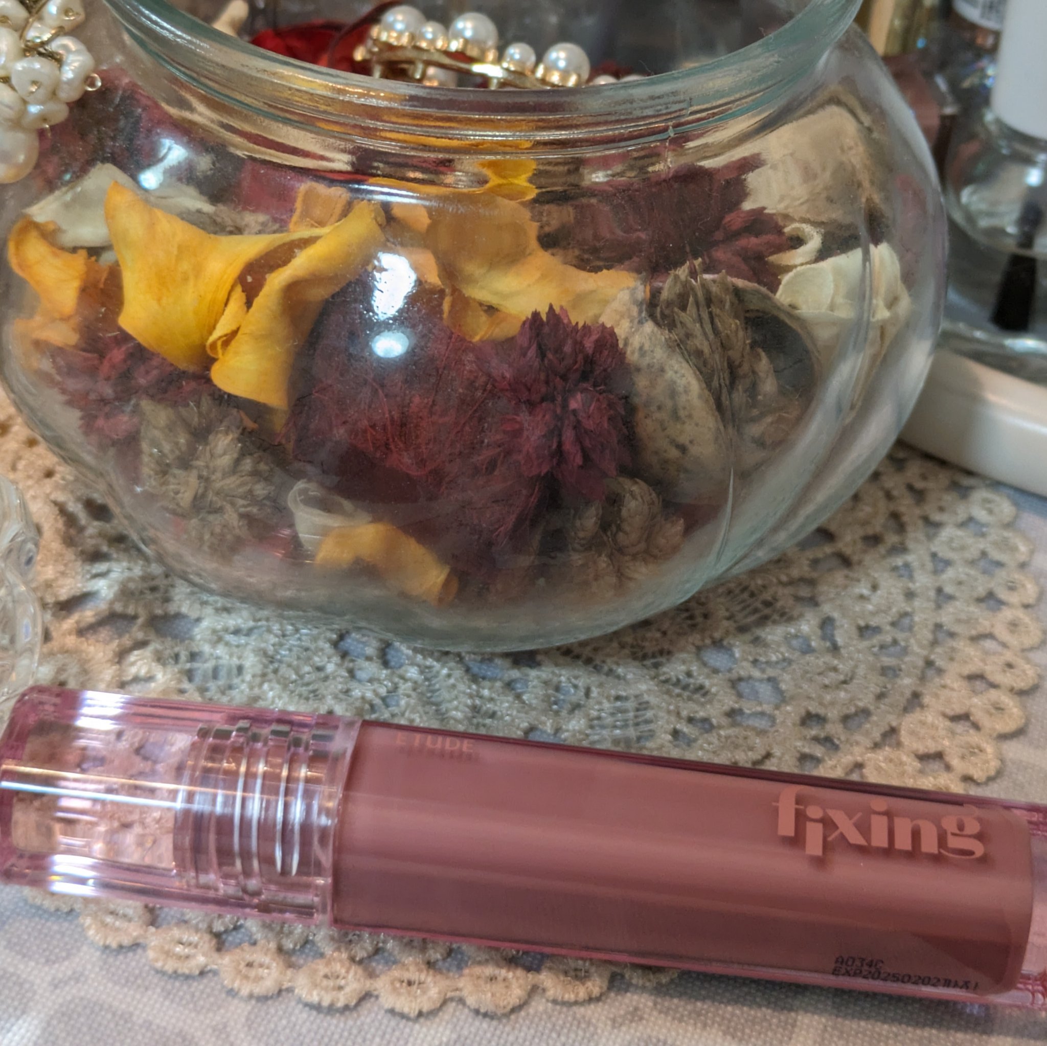 グロウ フィクシングティント モーヴメント/ETUDE/リップティントを使ったクチコミ（2枚目）