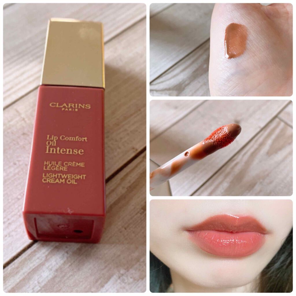 コンフォート リップオイル インテンス/CLARINS/リップグロスを使ったクチコミ（2枚目）
