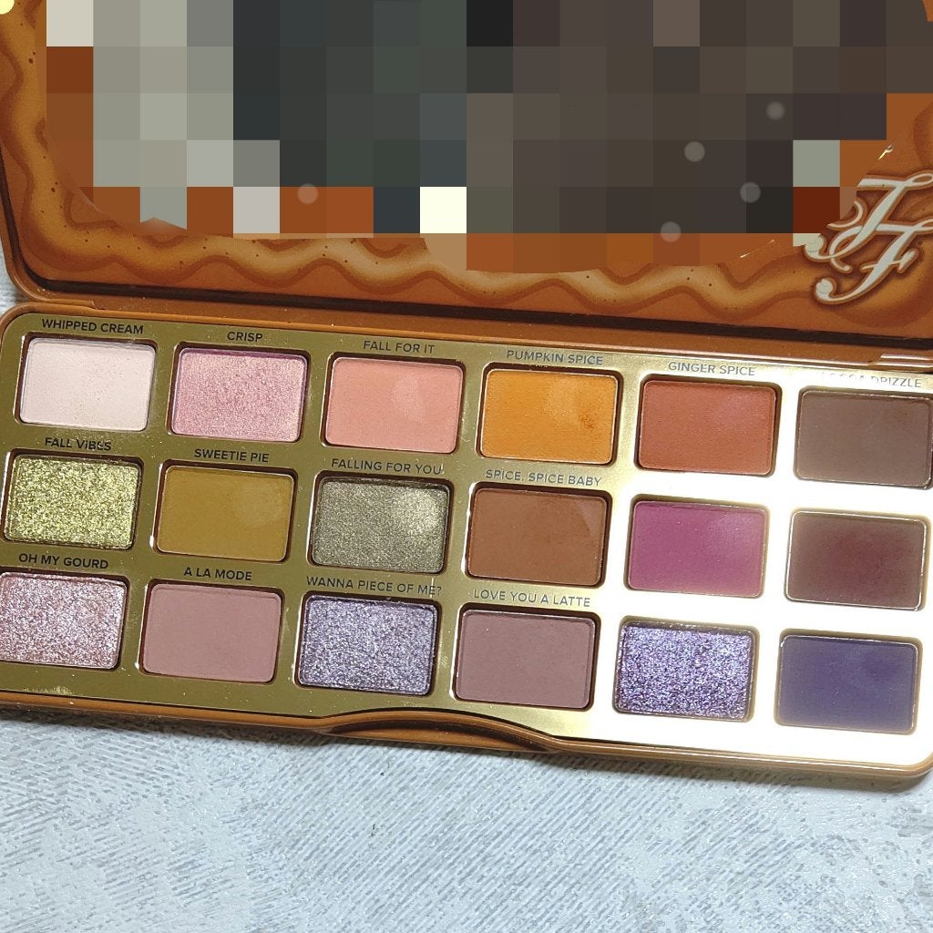 パンプキン スパイス アイシャドウ パレット/Too Faced/アイシャドウパレットを使ったクチコミ(1枚目)
