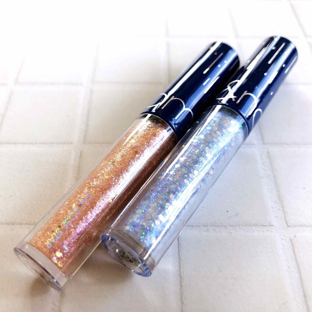 リキッド グリッター シャドウ/rom&amp;nd/グリッターを使ったクチコミ（2枚目）