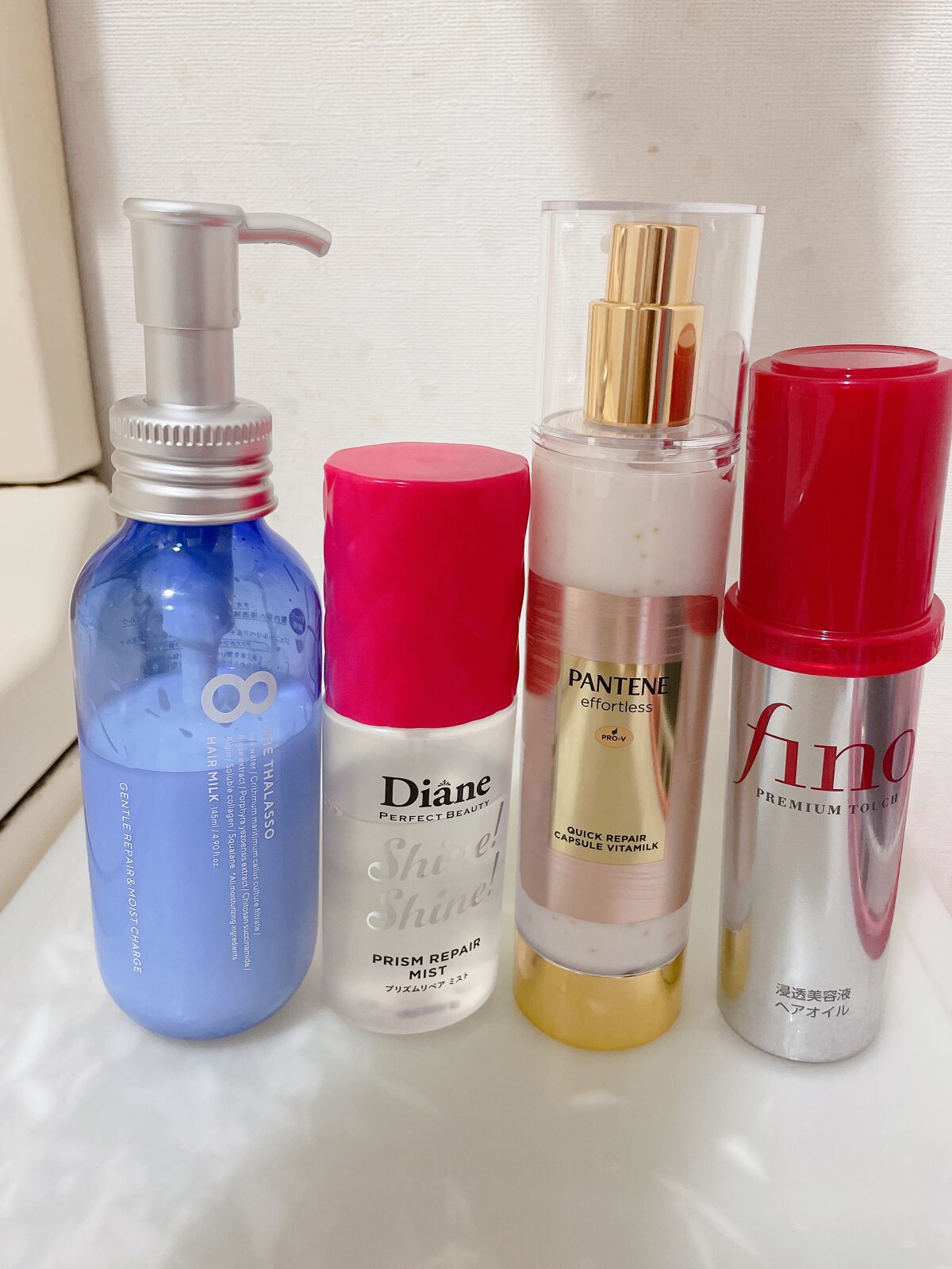 パンテーン エフォートレス クイック リペアー カプセル ヴィタミルク(洗い流さないトリートメント)/パンテーン/ヘアミルクを使ったクチコミ(1枚目)