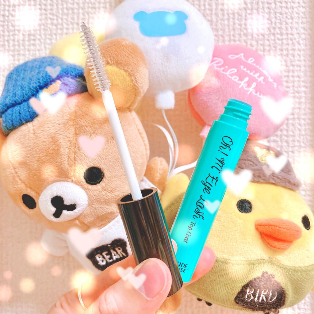 オーマイラッシュ トップコート/ETUDE/マスカラトップコートを使ったクチコミ（1枚目）