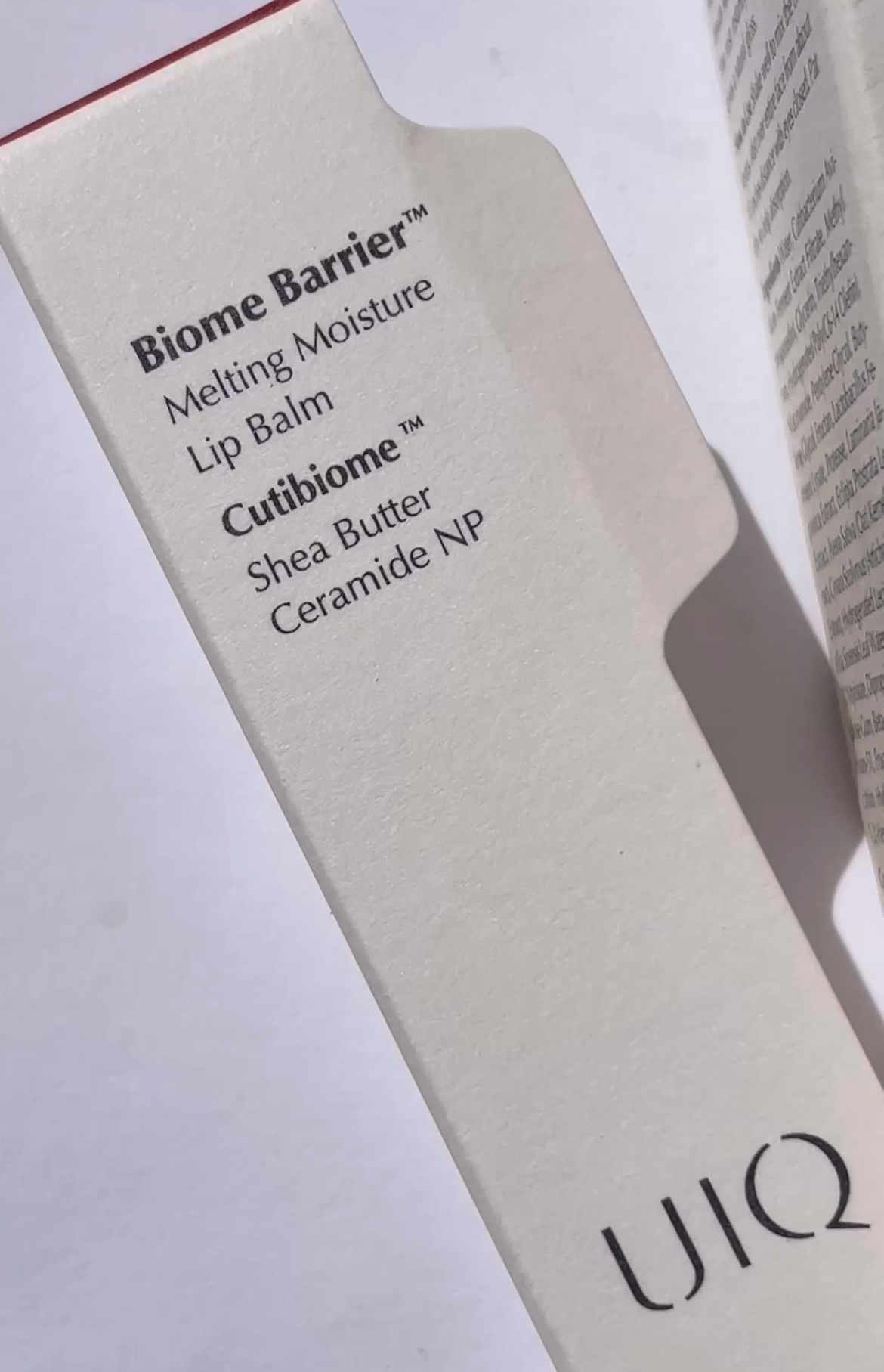 バイオームバリアメルティングモイスチャーリップバーム/UIQ/リップバームを使ったクチコミ（1枚目）
