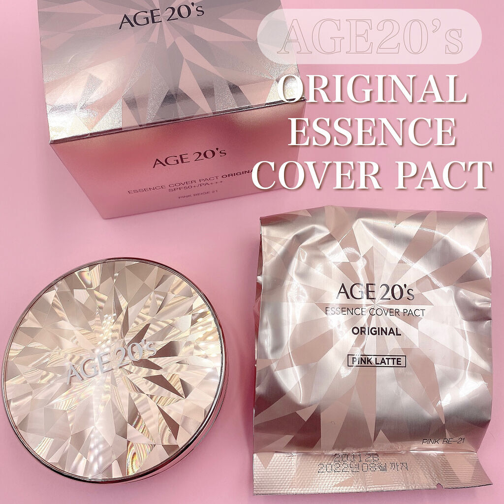ORIGINAL ESSENCE COVER PACT/AGE20’s/クッションファンデーションを使ったクチコミ（2枚目）
