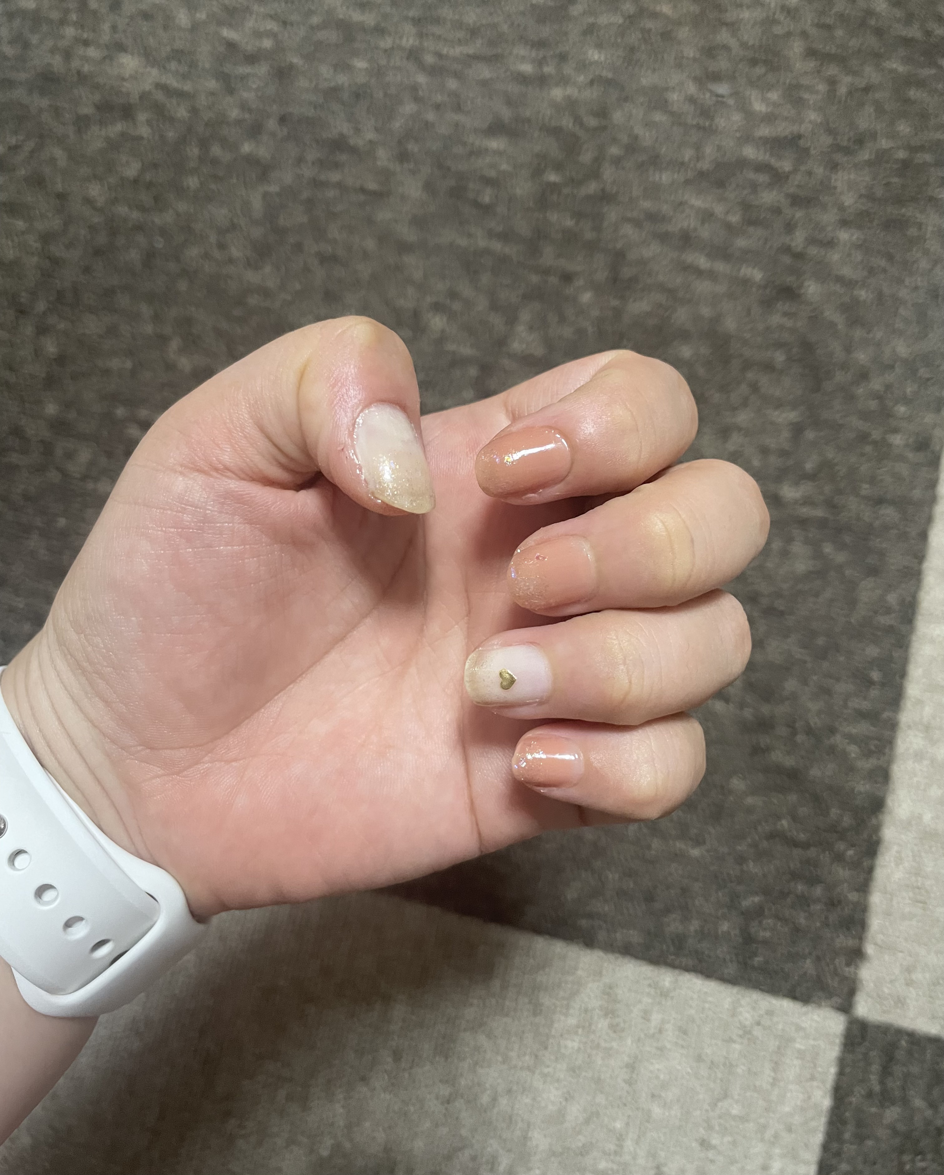 カラフルネイルズ/キャンメイク/マニキュアを使ったクチコミ（1枚目）