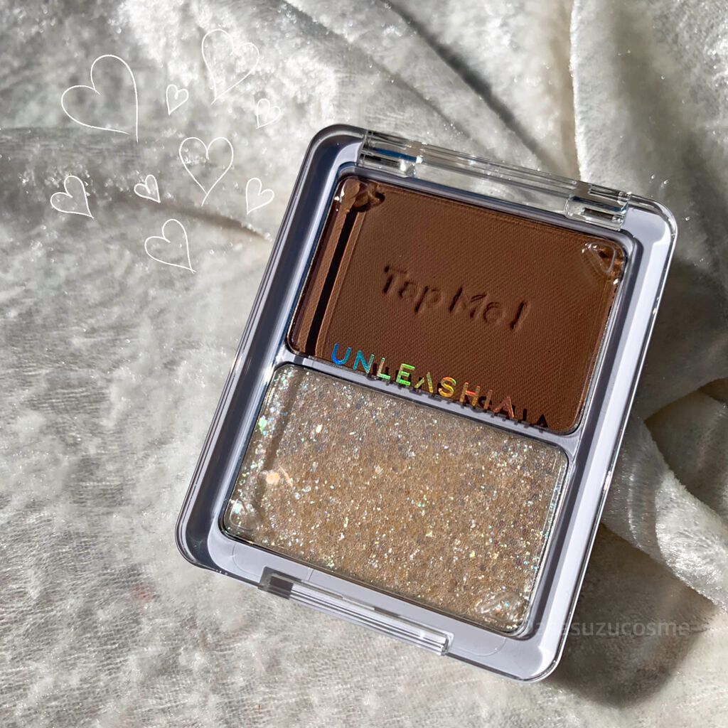 タップミー パレットデュオ No.3 ラバダブ/unleashia/アイシャドウパレットを使ったクチコミ（1枚目）