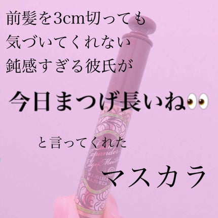 ラッシュエキスパンダー エッジマイスター F/MAJOLICA MAJORCA/マスカラを使ったクチコミ(1枚目)