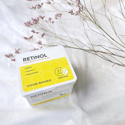 キューブマスク レチノール/ネイチャーリパブリック/シートマスク・パックを使ったクチコミ(1枚目)