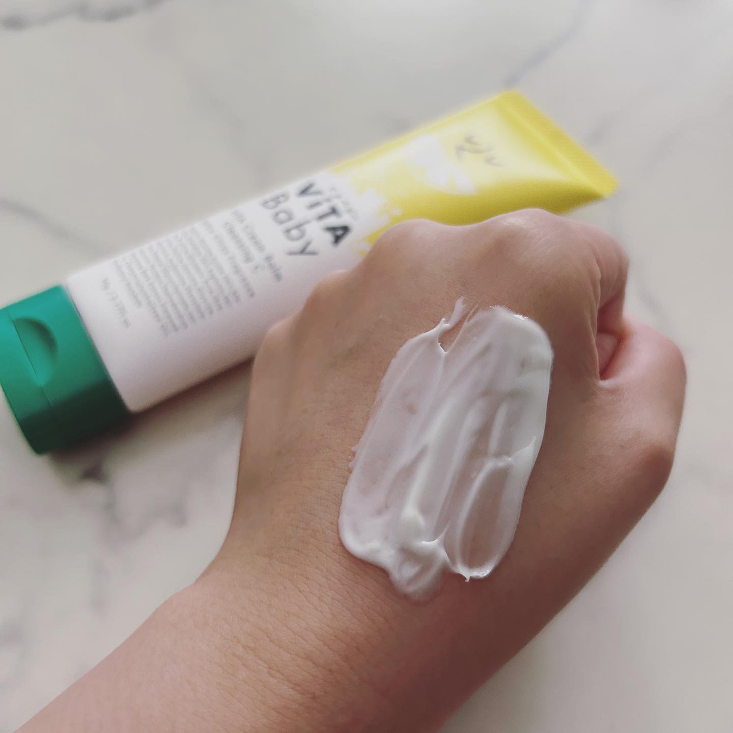 ViTAクリームバームクレンジングC/ViTABaby/クレンジングバームを使ったクチコミ（3枚目）