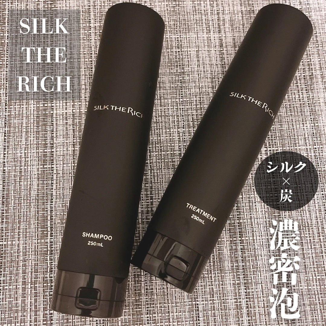 SILK THE RICH スカルプ&リペア シャンプー・トリートメント/SILK THE RICH/市販シャンプーを使ったクチコミ(1枚目)
