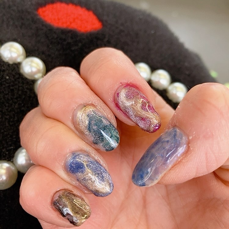 ジェルネイル/ジェルミーワン/ジェルネイルを使ったクチコミ（3枚目）