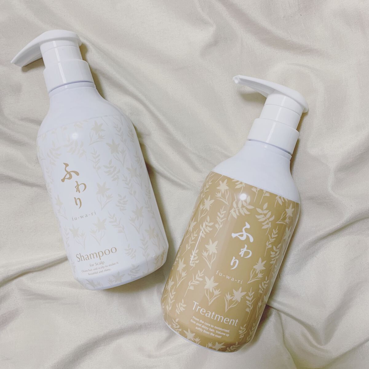 ふわり シャンプー&ヘアトリートメント/ナノエッグ/市販シャンプーを使ったクチコミ(1枚目)