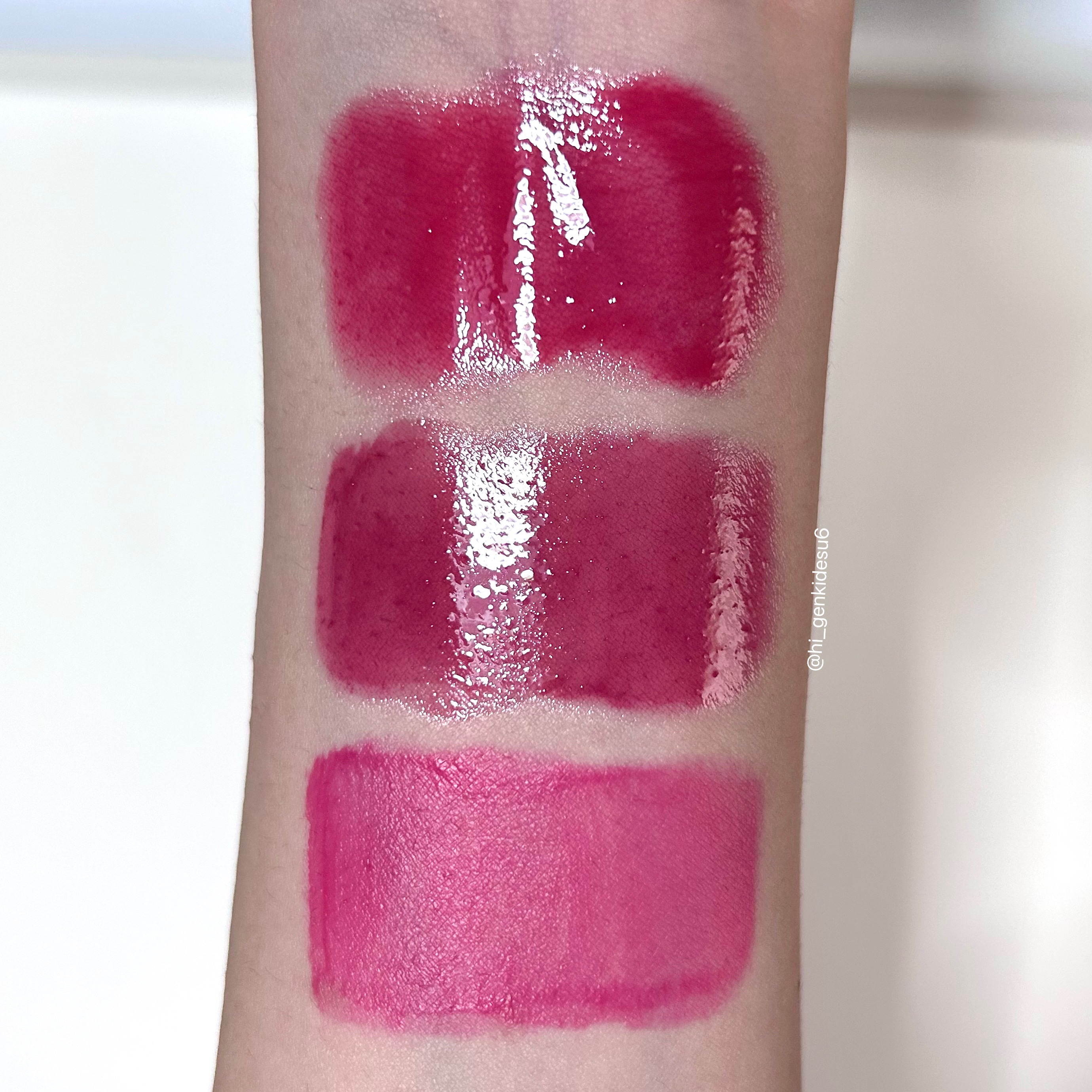 デュイジェルグロウティント/wakemake/リップティントを使ったクチコミ（2枚目）