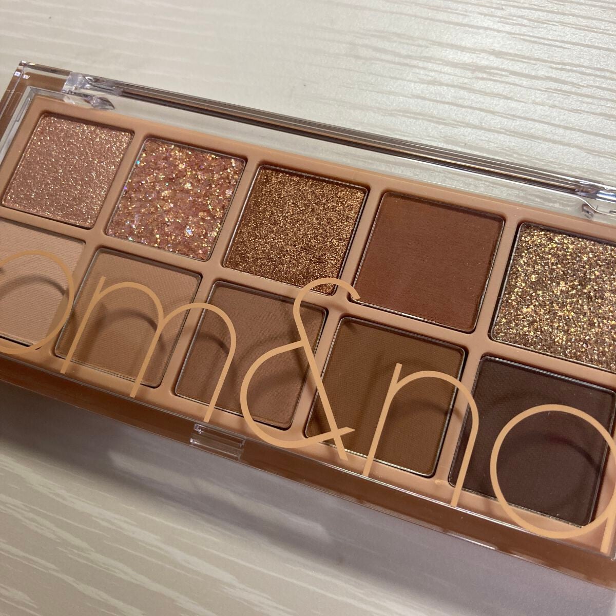 ベターザンパレット/rom&nd/アイシャドウパレットを使ったクチコミ(1枚目)