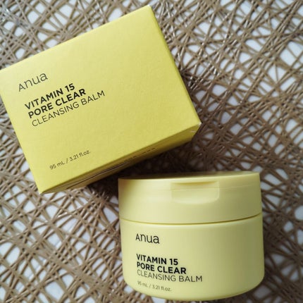 ビタミン15 ポアクリア クレンジングバーム/Anua/クレンジングバームを使ったクチコミ(2枚目)