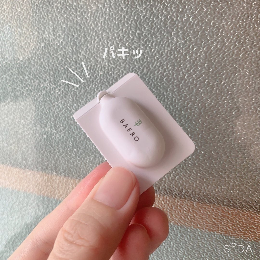 メンテナンスクレンザー/BAERO/スクラブ・ゴマージュを使ったクチコミ(2枚目)