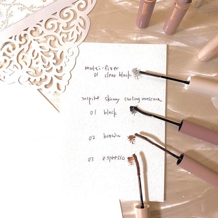 インスパイアマルチフィクサーマスカラ/mude/マスカラ下地を使ったクチコミ(4枚目)