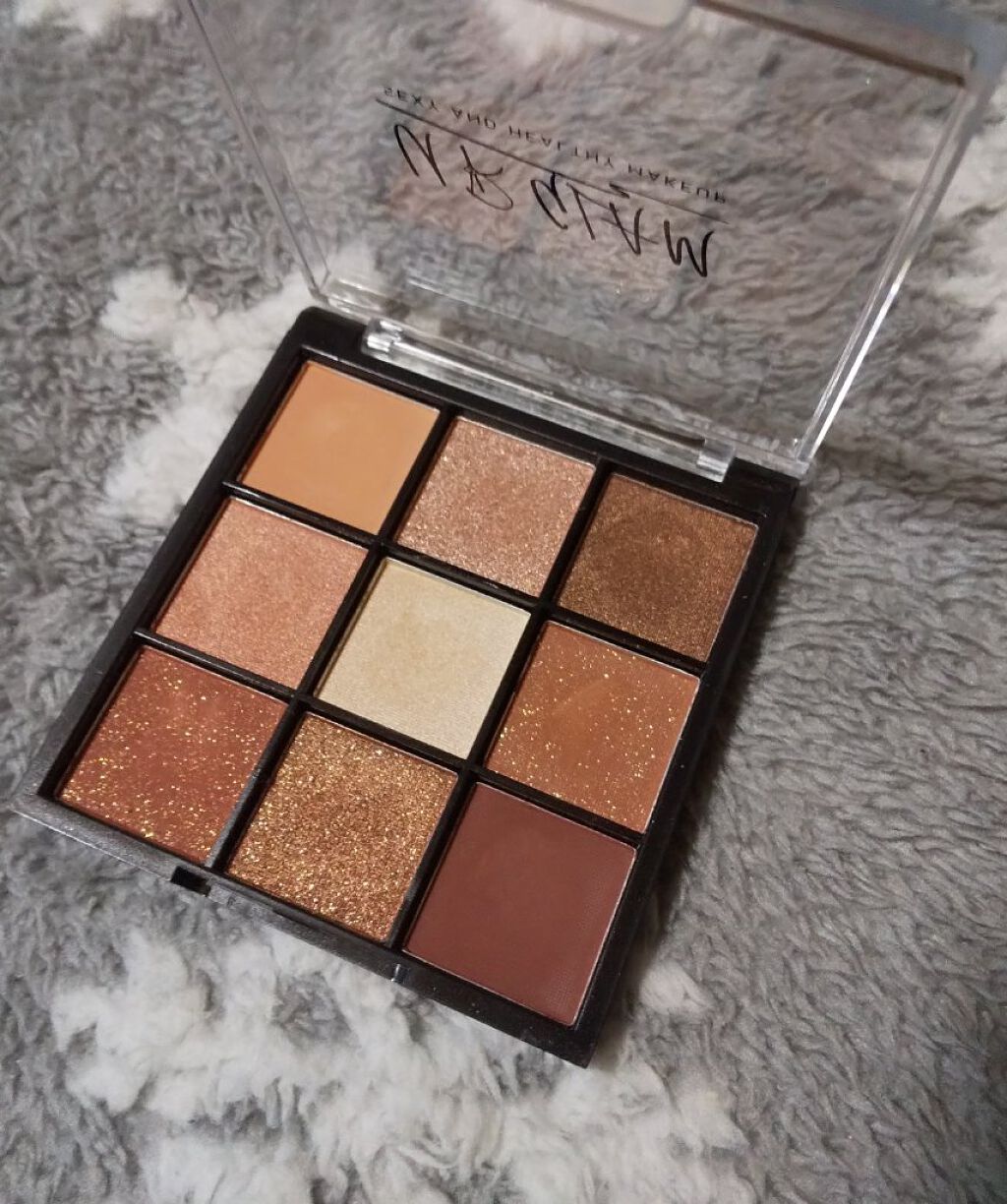 UR GLAM　BLOOMING EYE COLOR PALETTE/U R GLAM/アイシャドウパレットを使ったクチコミ（2枚目）