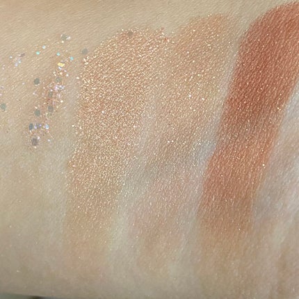 TWINKLE POP Pearl Flex Glitter Eye Palette/CLIO/アイシャドウパレットを使ったクチコミ(3枚目)