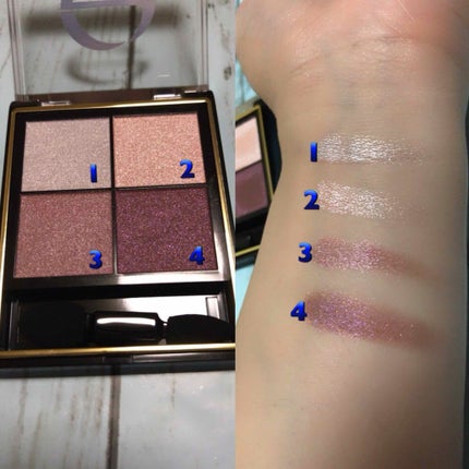 リアルクローズシャドウ/excel/アイシャドウパレットを使ったクチコミ(2枚目)