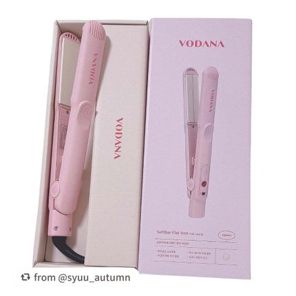 ソフトバーフラットアイロン 25mm/VODANA (ボダナ)/ストレートアイロンを使ったクチコミ(4枚目)
