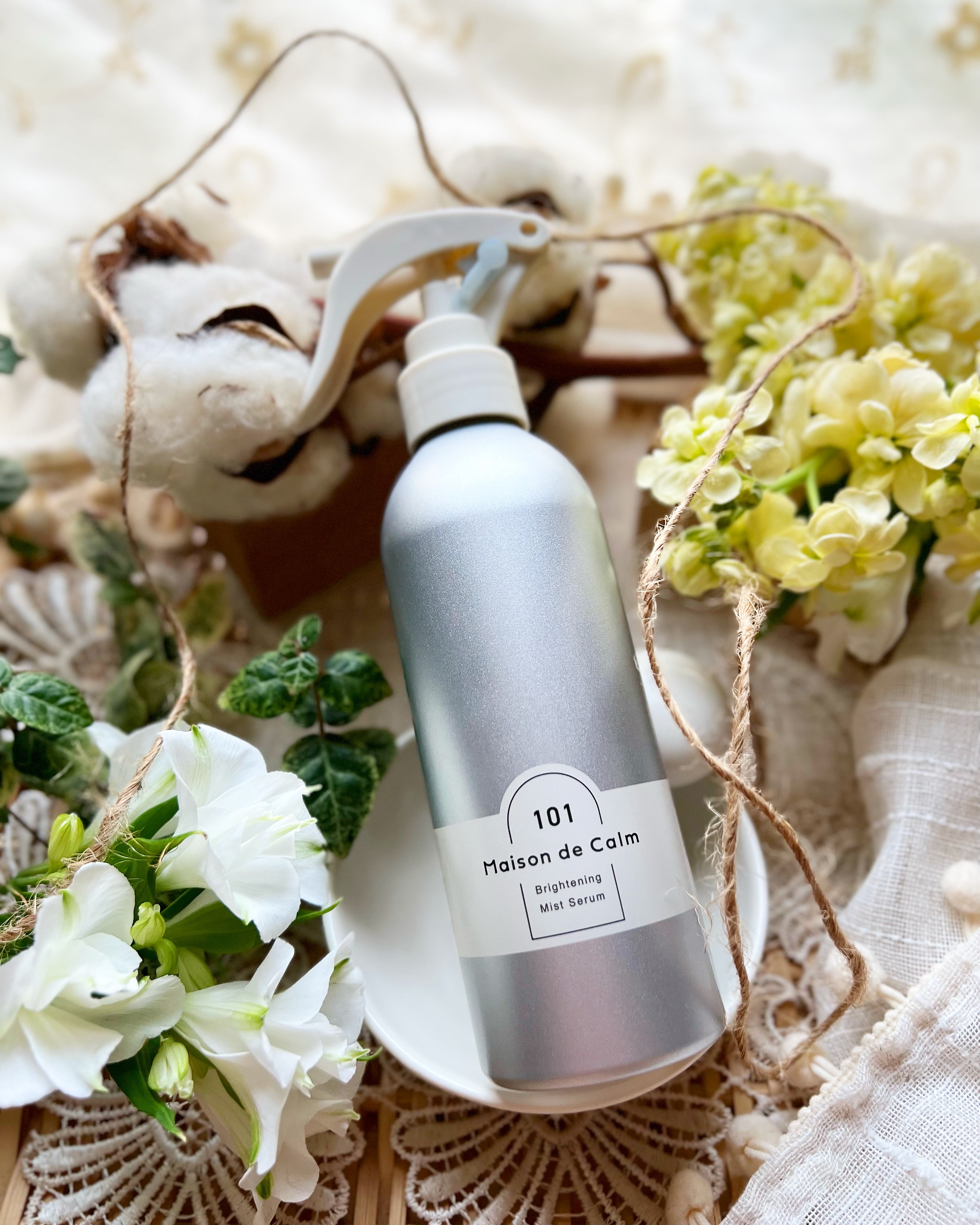 メゾン ド カーム ブライトニング ミストセラム/ナリスアップ/ボディローションを使ったクチコミ（2枚目）